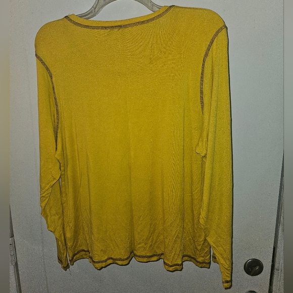 🛍 Pink Catella Western Long Sleeve Top 2X - Picture 4 of 5